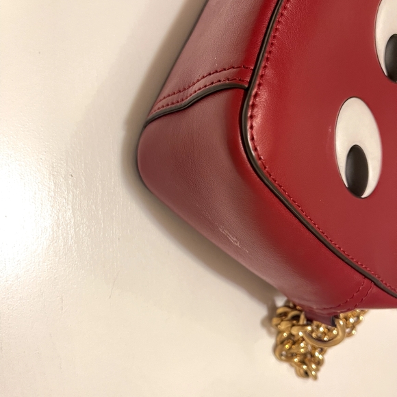 COPY - ANYA HINDMARCH Red Eyes Right Mini Crossbody - Picture 4 of 14